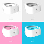 1.5L Dog ABS Plastic Drinking Water Floating Bowl Non-Wetting Mouth Cat Bowl Without Spill Drinking Water Dispenser Dog Bowl