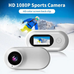 Pet Collar Camera HD 1080p Mini Sports Camera With Screen Video Recording