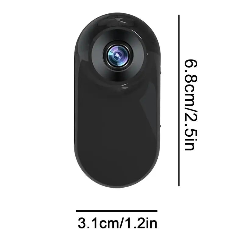 Pet Collar Camera HD 1080p Mini Sports Camera With Screen Video Recording